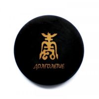  Shungite round plate with a magnet "Longevity", fig. - Shungite.com 